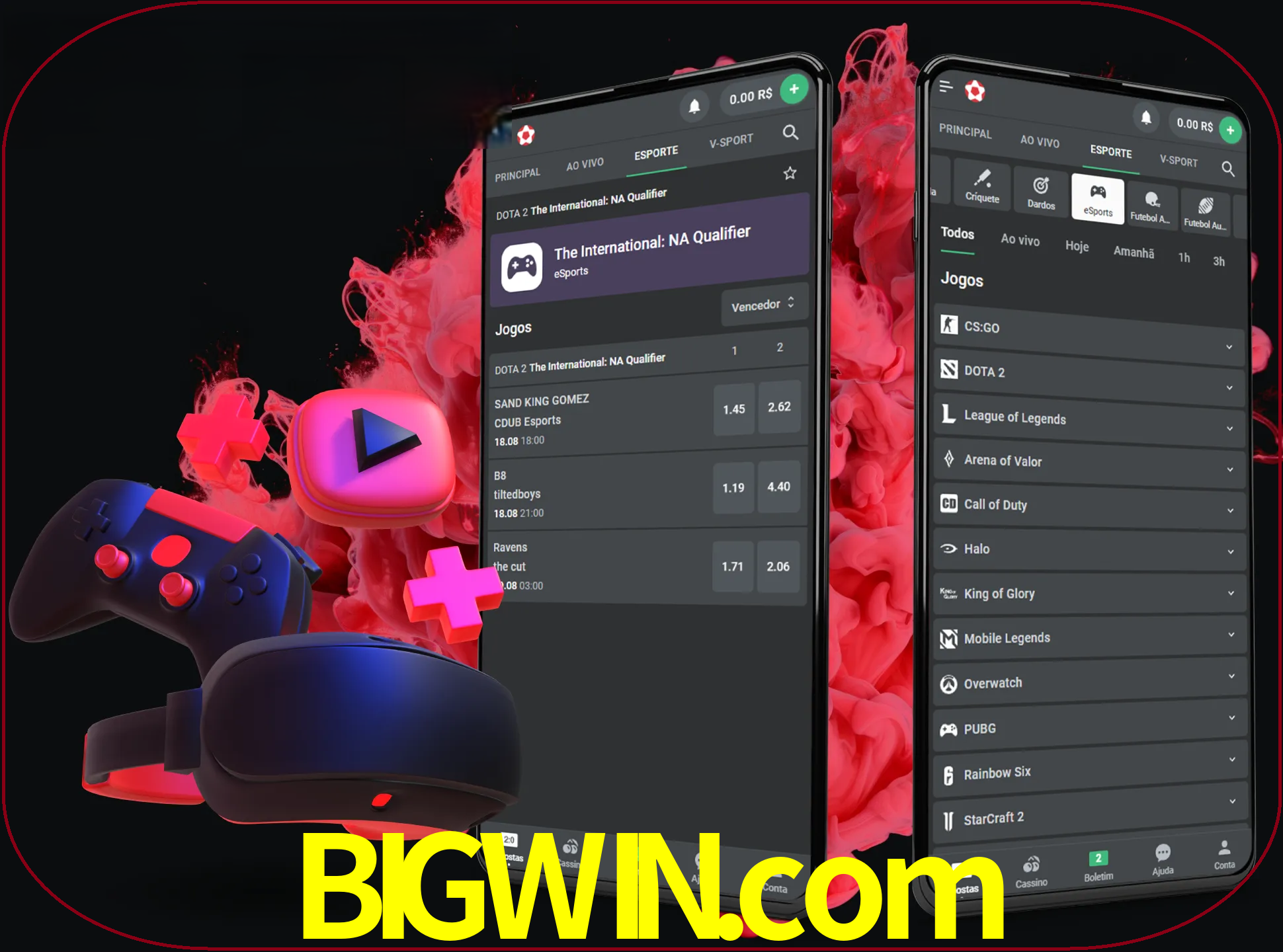 Para ter a aplicação móvel bigwin no seu smartphone, basta descarregar o ficheiro apk e seguir as instruções.
