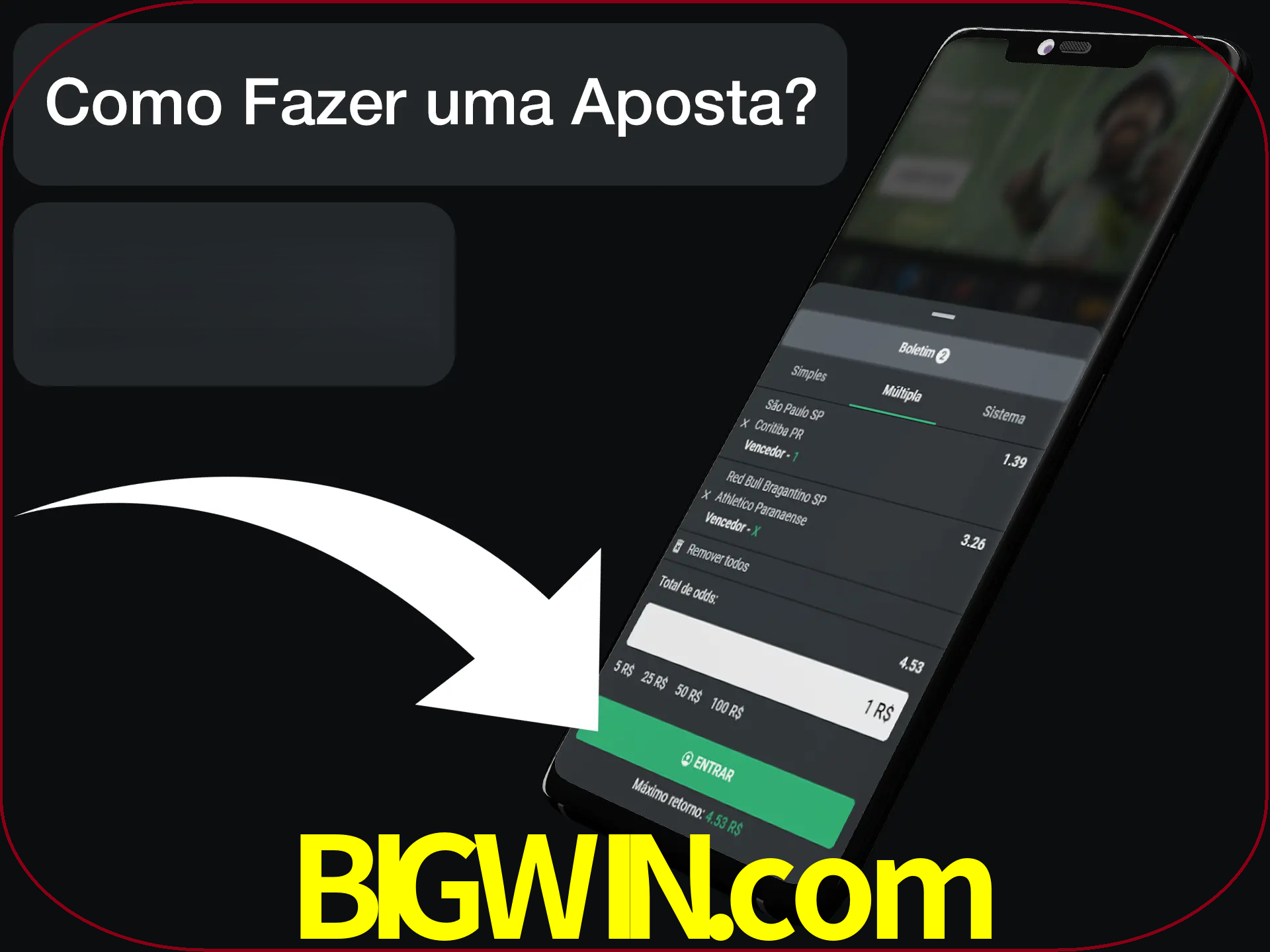 Preencha sua aposta e aguarde o resultado.